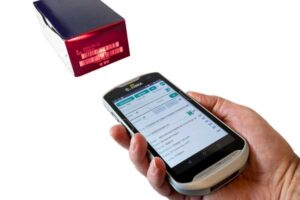 Scanning a GS1 barcode during a stocktake